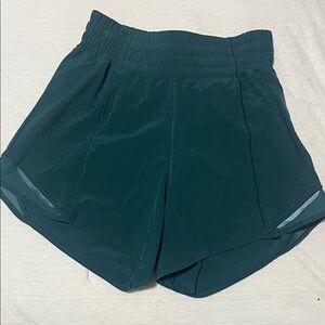 Lululemon Athletica Deep Teal Athletic Shorts